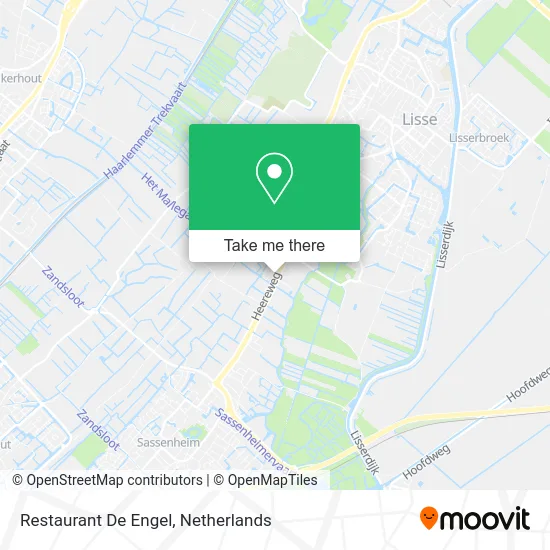 Restaurant De Engel map