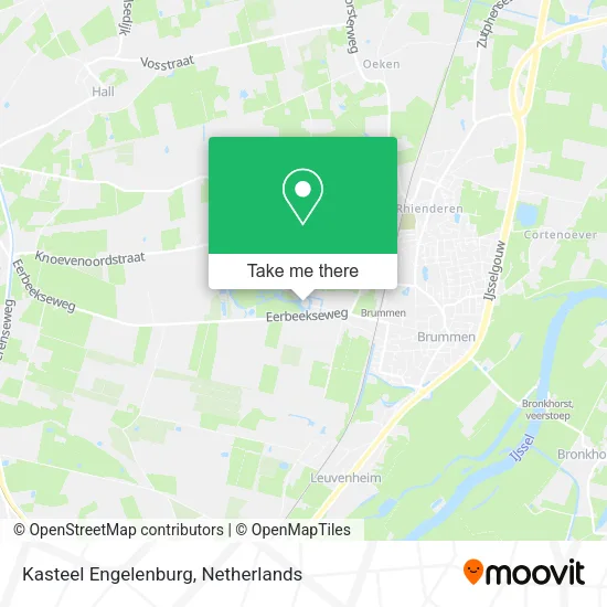 Kasteel Engelenburg Karte