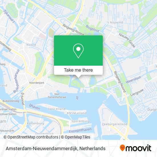 Amsterdam-Nieuwendammerdijk map