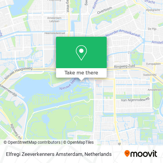 Elfregi Zeeverkenners Amsterdam Karte