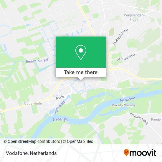 Vodafone map