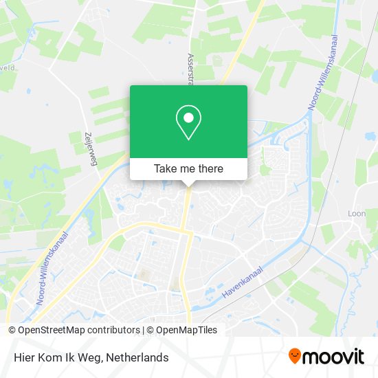 Hier Kom Ik Weg map