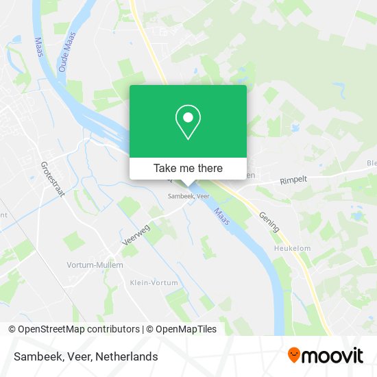 Sambeek, Veer map