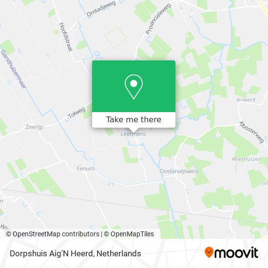 Dorpshuis Aig'N Heerd map