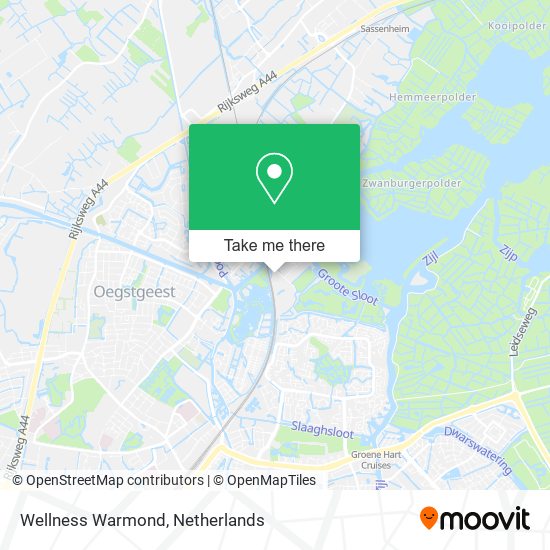 Wellness Warmond map