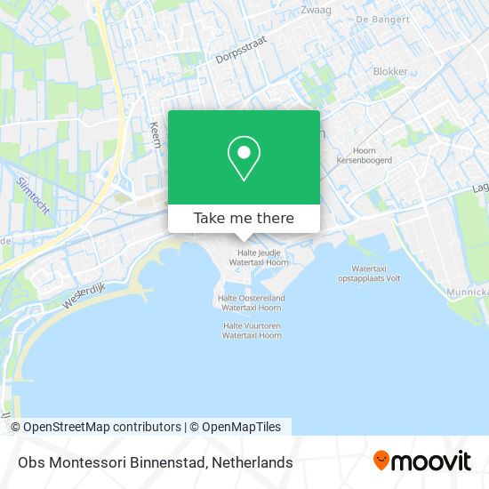 Obs Montessori Binnenstad map