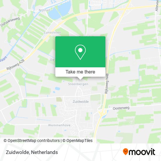 Zuidwolde Karte