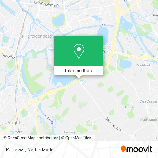 Pettelaar map