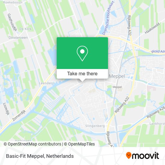 Basic-Fit Meppel Karte