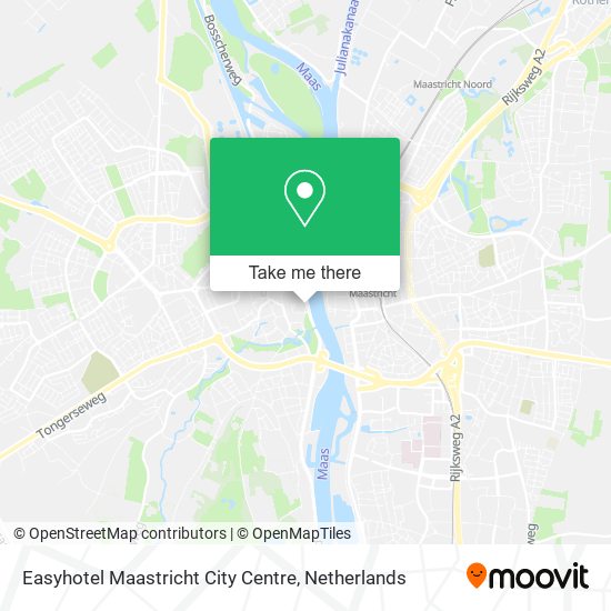 Easyhotel Maastricht City Centre map