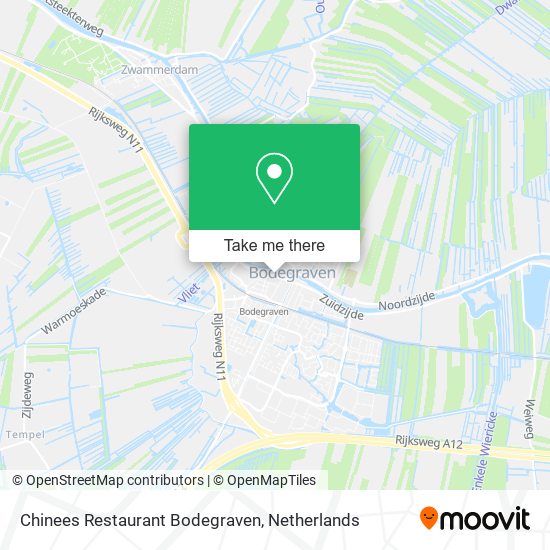 Chinees Restaurant Bodegraven map