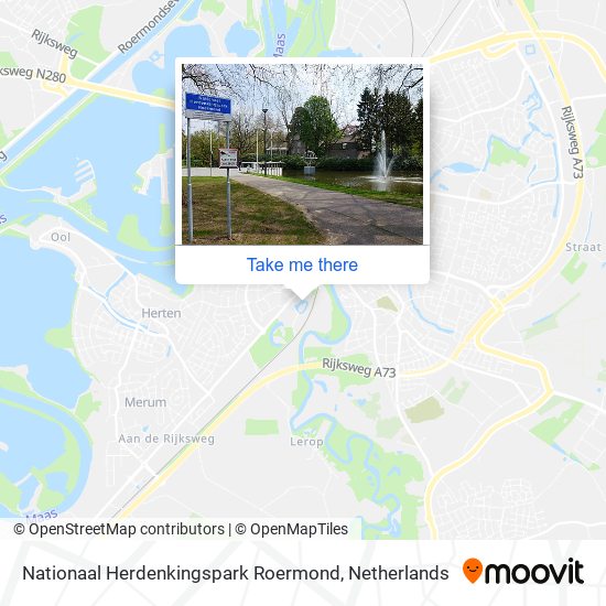 Nationaal Herdenkingspark Roermond map