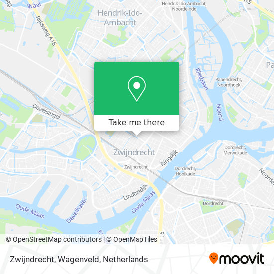 Zwijndrecht, Wagenveld map