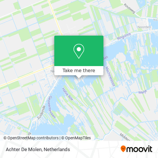 Achter De Molen map