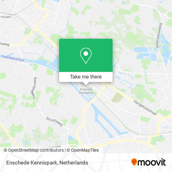 Enschede Kennispark Karte