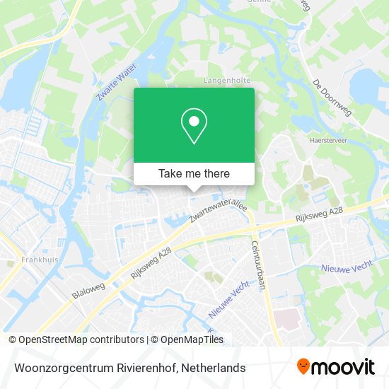 Woonzorgcentrum Rivierenhof map