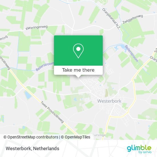 Westerbork map