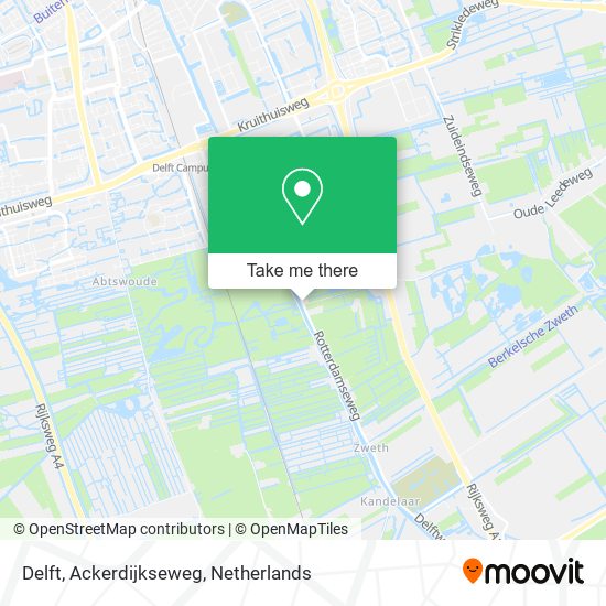 Delft, Ackerdijkseweg map