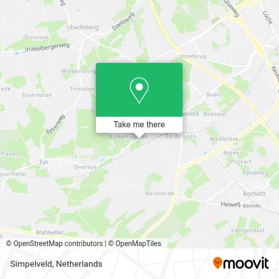Simpelveld map