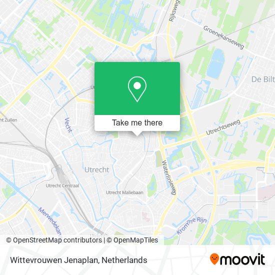 Wittevrouwen Jenaplan map