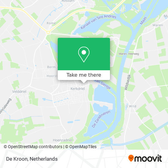 De Kroon map