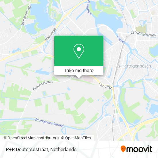 P+R Deutersestraat map