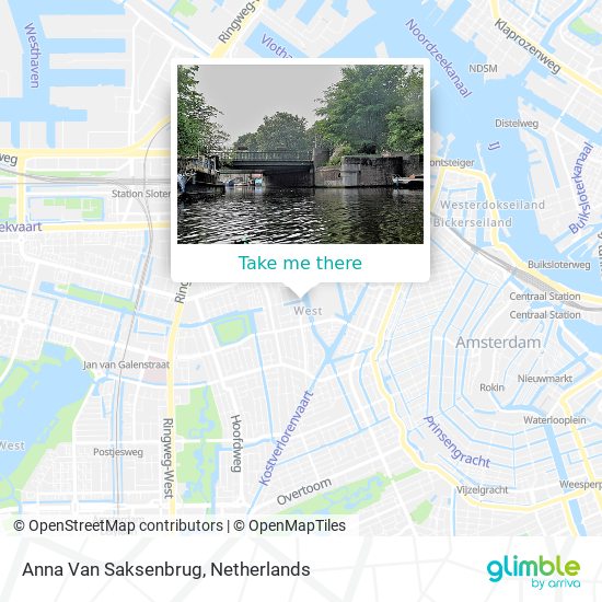 Anna Van Saksenbrug map