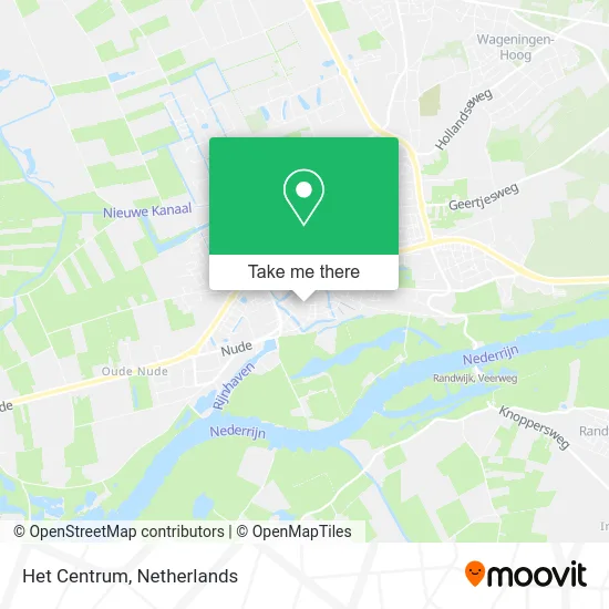 Het Centrum map