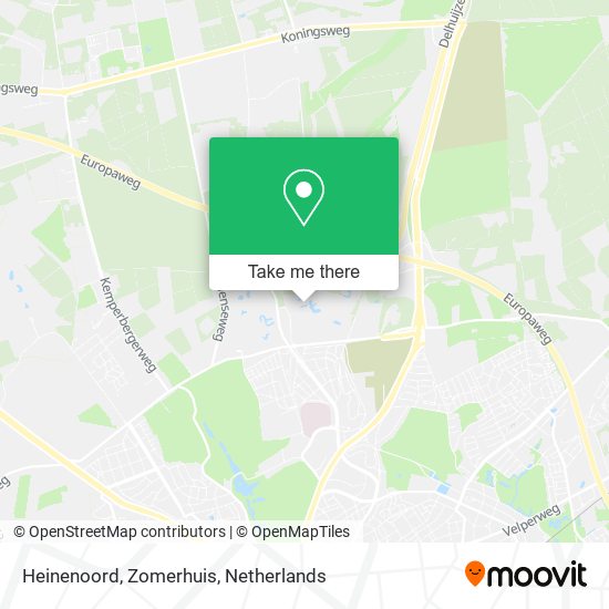 Heinenoord, Zomerhuis map