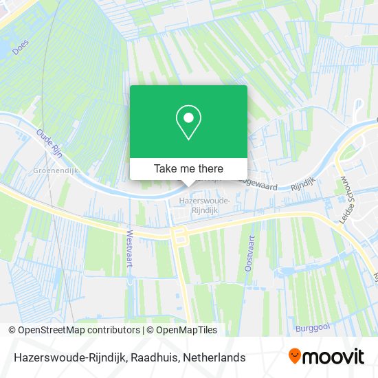 Hazerswoude-Rijndijk, Raadhuis map