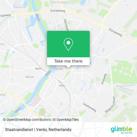 Staatvandienst | Venlo map