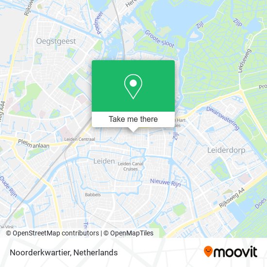 Noorderkwartier map