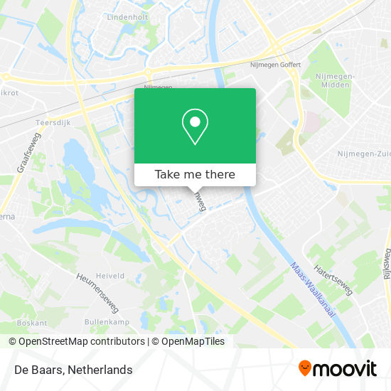 De Baars map