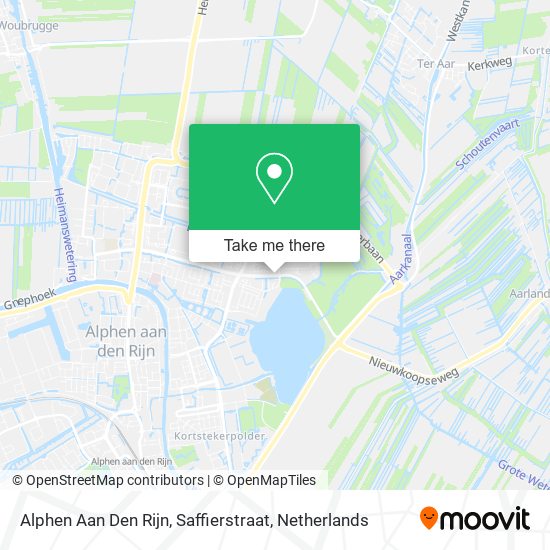 Alphen Aan Den Rijn, Saffierstraat map