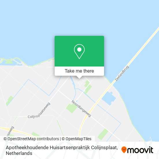 Apotheekhoudende Huisartsenpraktijk Colijnsplaat map