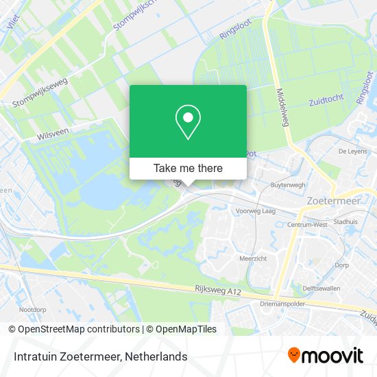 Intratuin Zoetermeer map