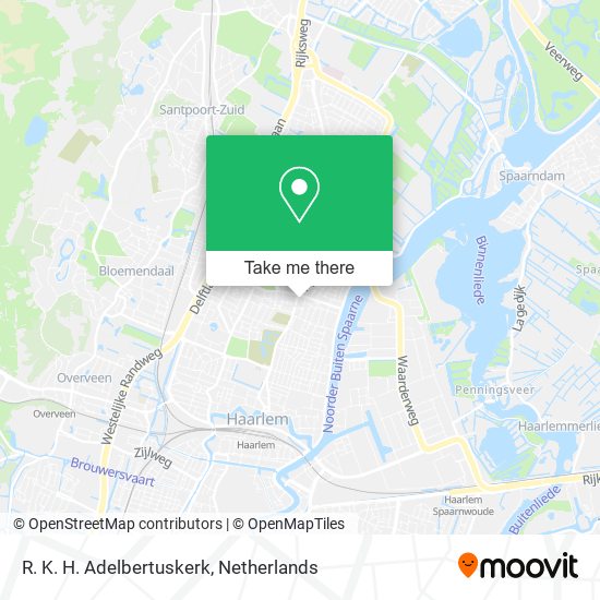R. K. H. Adelbertuskerk map
