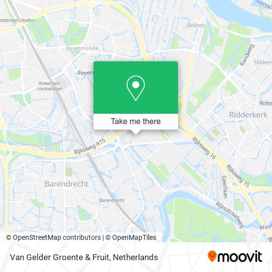 Van Gelder Groente & Fruit map