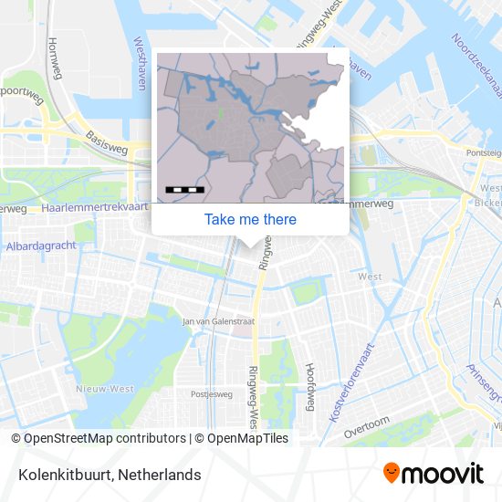 Kolenkitbuurt map