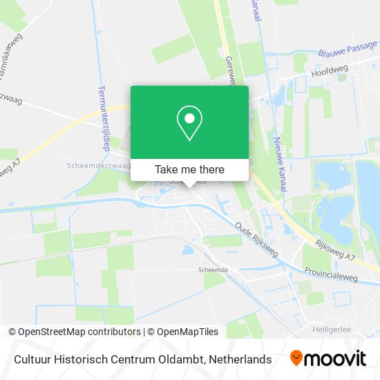 Cultuur Historisch Centrum Oldambt map