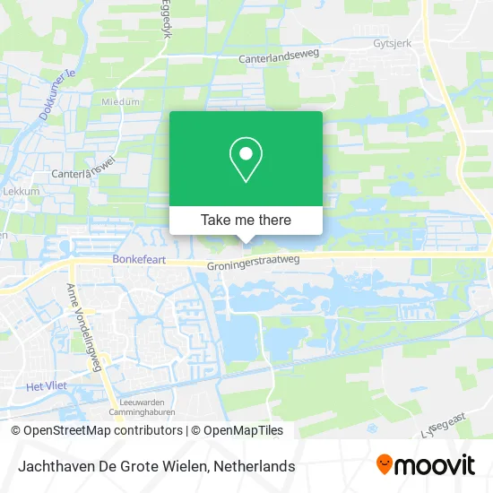 Jachthaven De Grote Wielen map