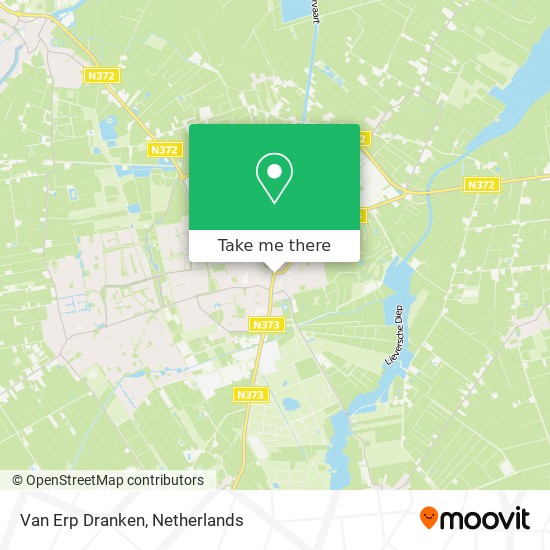 Van Erp Dranken map