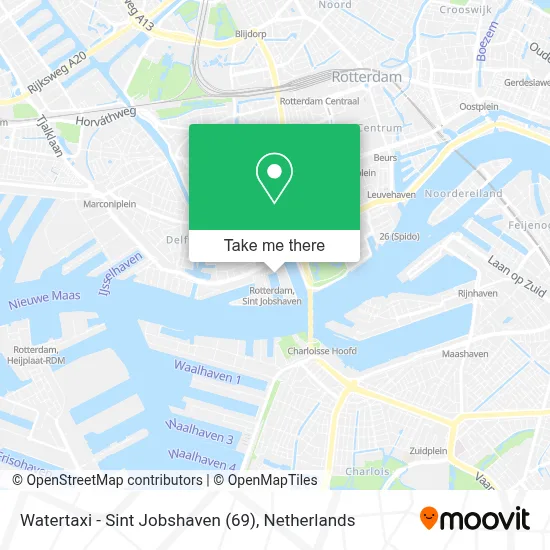 Watertaxi - Sint Jobshaven (69) map