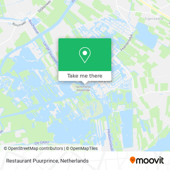 Restaurant Puurprince map