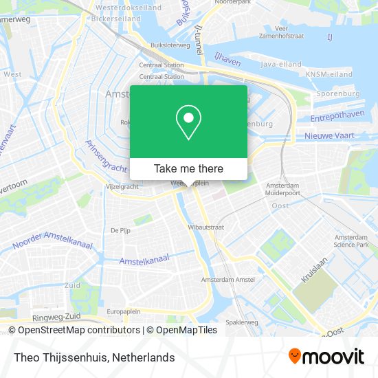Theo Thijssenhuis map