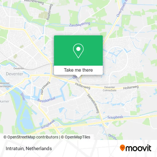 Intratuin map