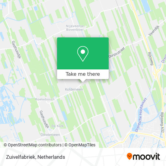 Zuivelfabriek map