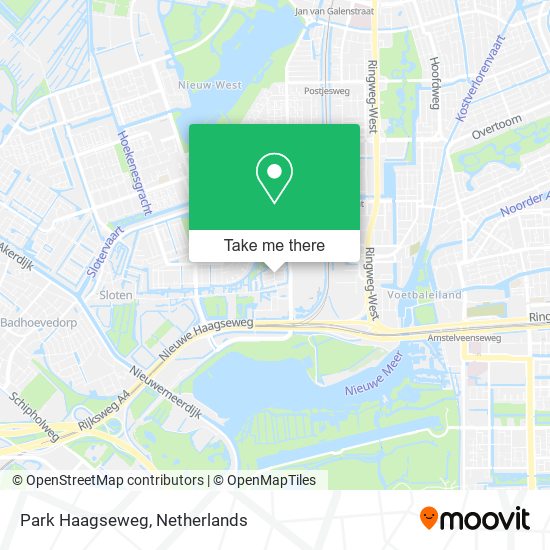 Park Haagseweg map