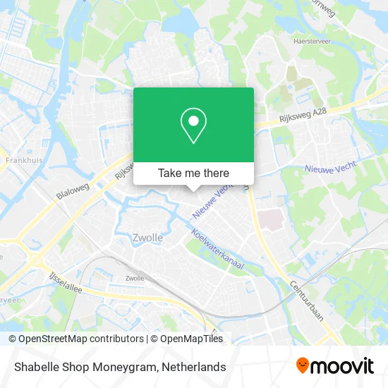 Shabelle Shop Moneygram map