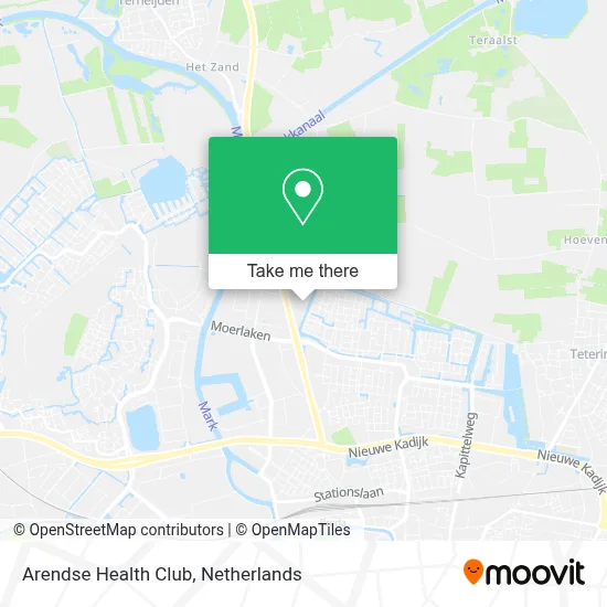 Arendse Health Club map